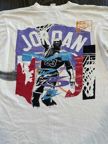 Vintage Nike Air Jordan Jamming 90s T Shirt single Stitch 