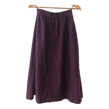 Yves Saint Laurent Wool maxi skirt - image 1