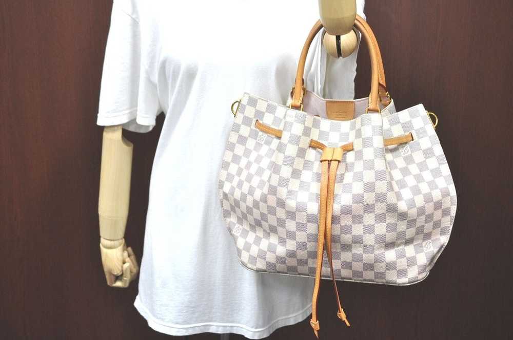 Louis Vuitton Girolata Damier Azur 2way Handbag S… - image 2