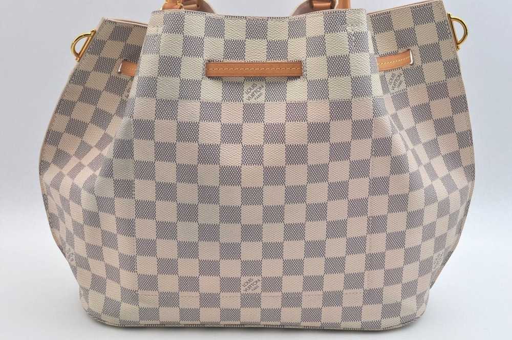 Louis Vuitton Girolata Damier Azur 2way Handbag S… - image 8