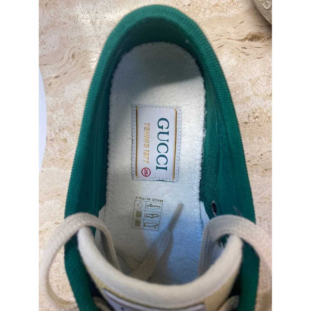 Gucci Tennis 1977 cloth trainers - image 7