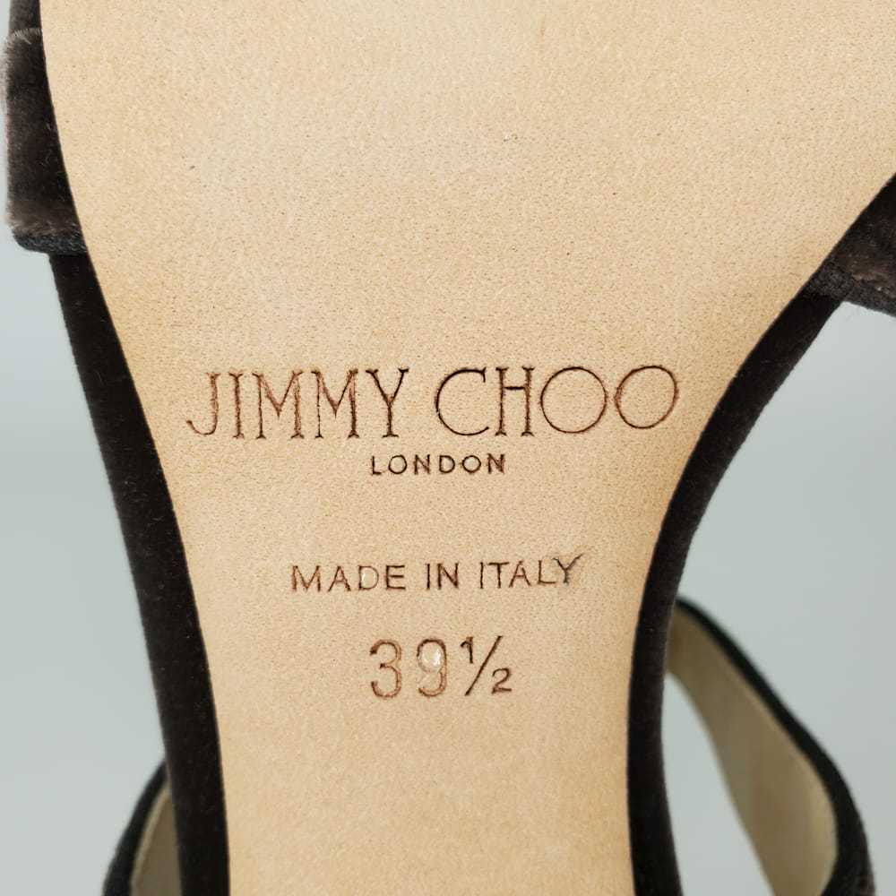 Jimmy Choo Velvet sandals - image 3