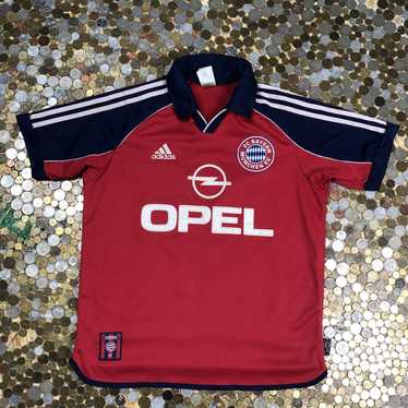 Buy Vintage FC Bayern Munchen 90s Opel Jersey Football Club Adidas