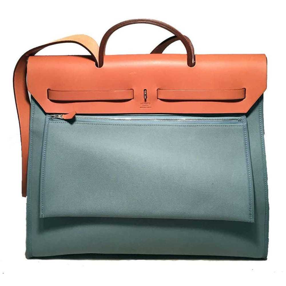 Hermès Herbag cloth tote - image 2