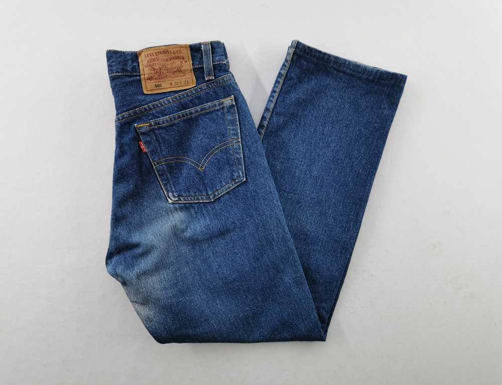 Levi's Vintage Levis Lot 501 Denim Pants Made In … - image 5