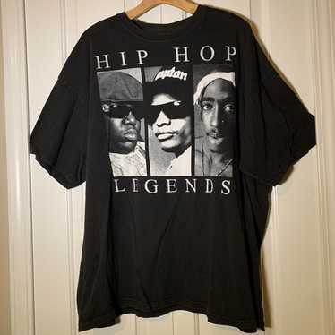 Hip Hop Legends Notorious BIG Eazy E Tupac Black Grap… - Gem