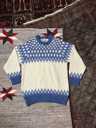 Vintage Vintage Norwegian style knit sweater - image 1