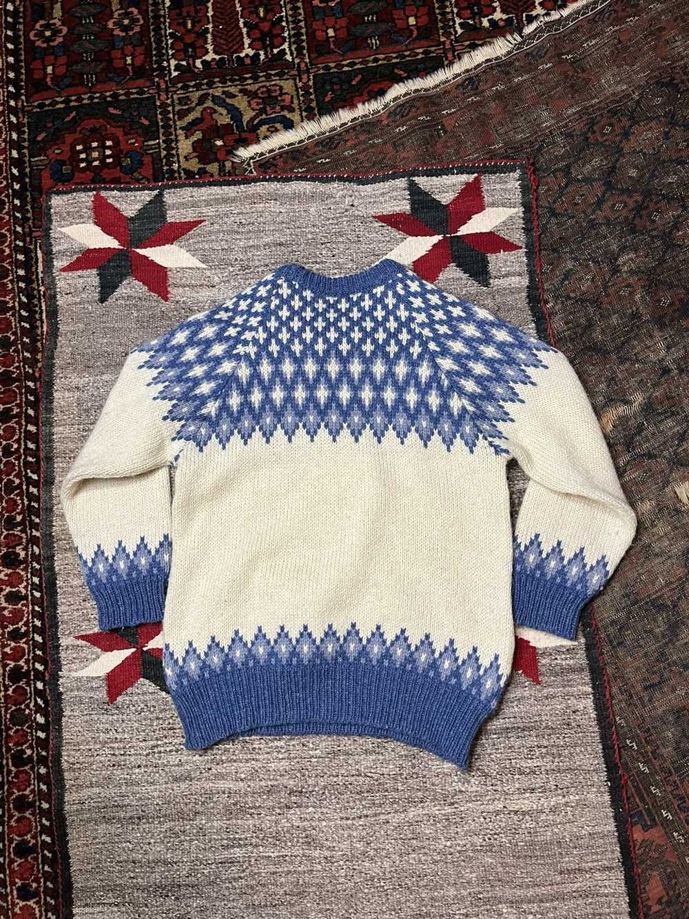 Vintage Vintage Norwegian style knit sweater - image 6