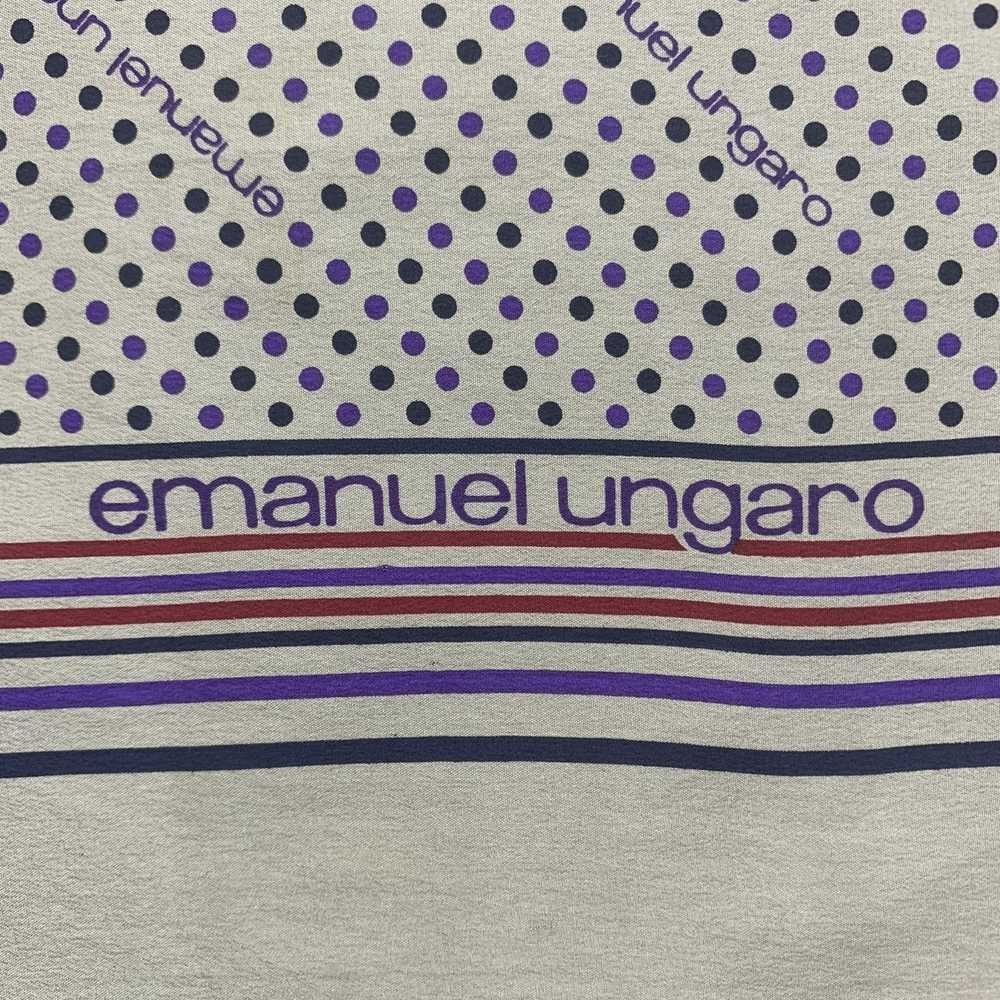 Emanuel Ungaro × Vintage Emanuel Ungaro Silk Scar… - image 4