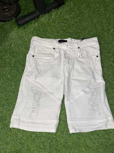 Zara Zara White Denim Shorts