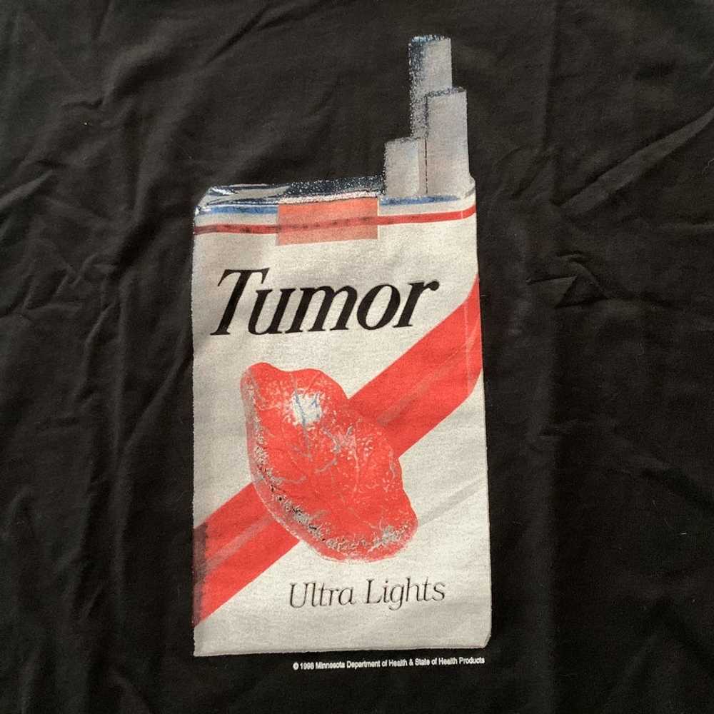 Vintage **RARE 1998 Vintage Anti Cigarette Tee - image 2