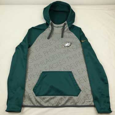 PHILADELPHIA EAGLES TEAM ISSUED NIKE DRI-FITZIP-UP WINDBREAKER JACKET -  Bucks County Baseball Co.