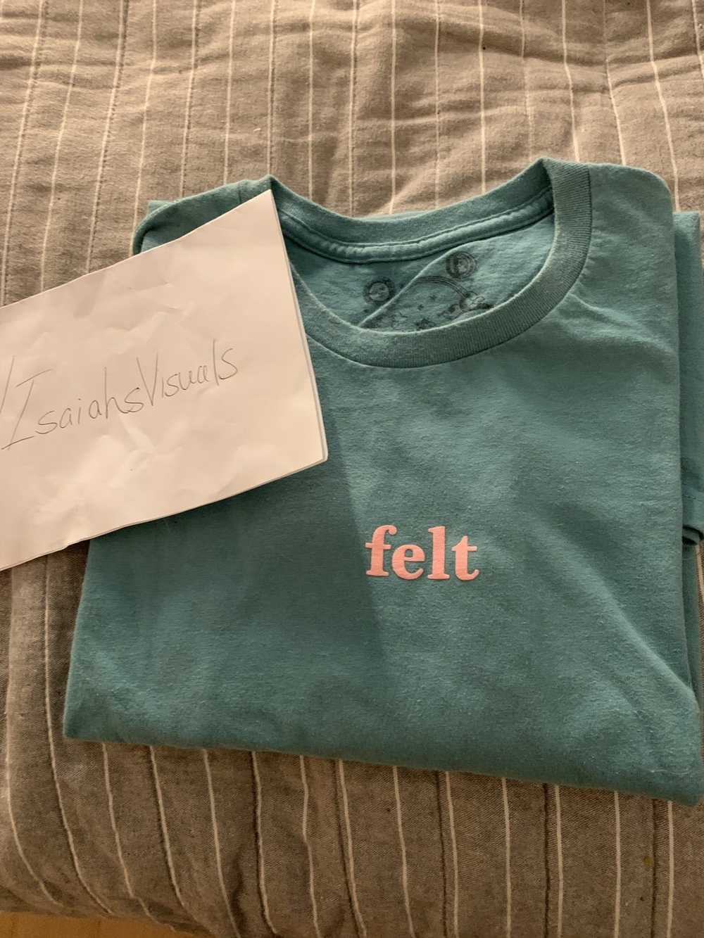 FELT FELT logo tee in Teal - image 1