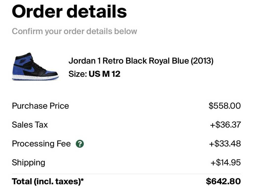 Nike Air Jordan 1 Royal Blue - image 9