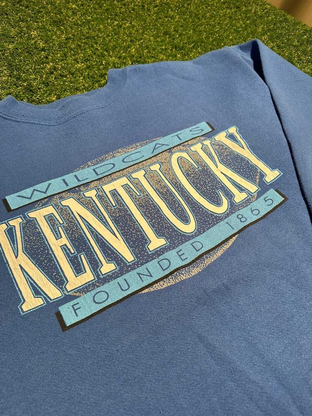 Vintage Vintage Kentucky Wildcat University Blue … - image 2