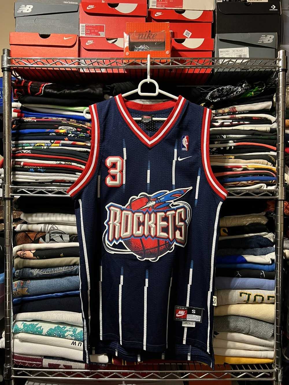 NBA × Nike × Vintage Vintage Houston rockets jers… - image 1