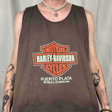 Harley Davidson × Russell Athletic × Vintage Vinta