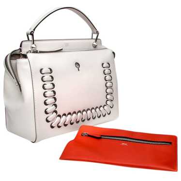 Fendi Dot Com leather handbag