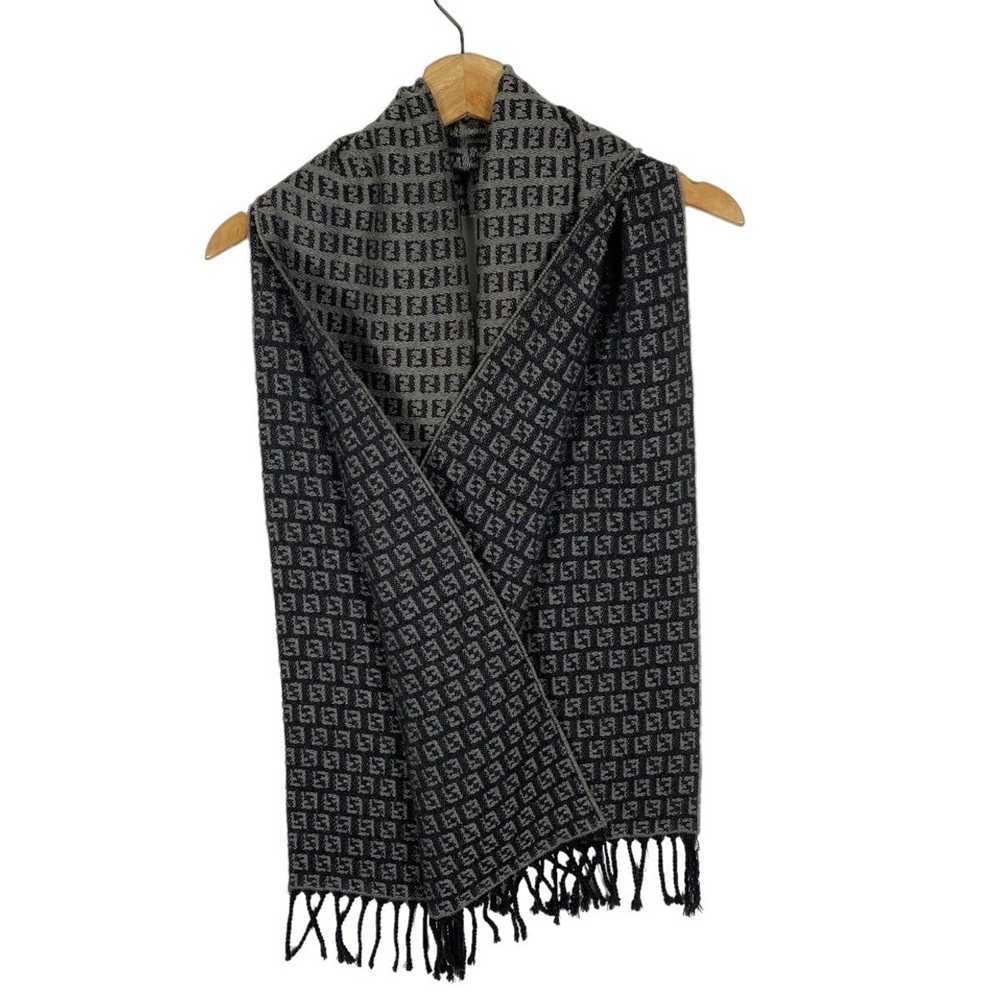 Fendi Luxury Vintage Fendi Scarf Zucca Monogram OS Gem