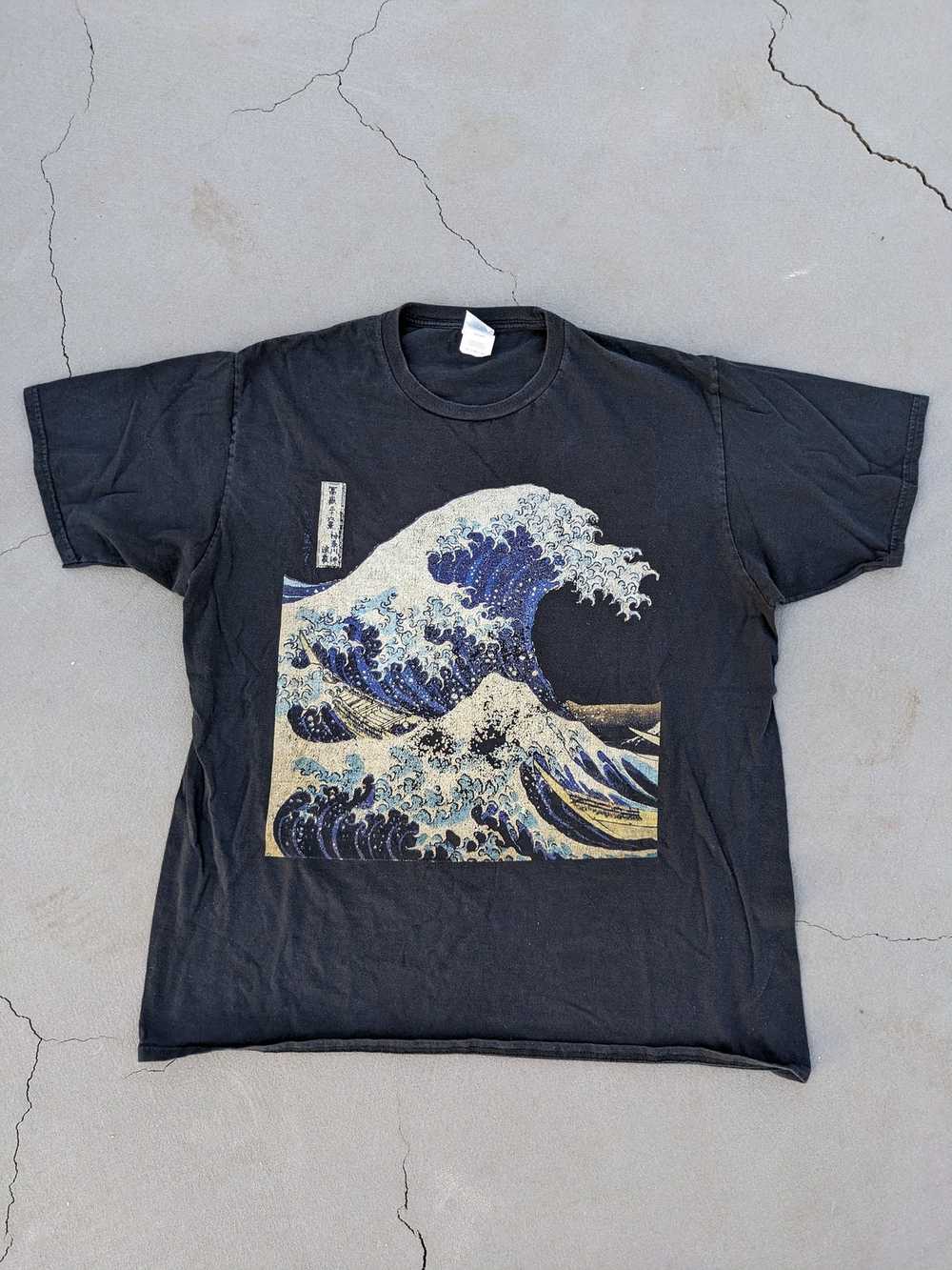 Art × Japanese Brand Great Wave Japan tee - image 1