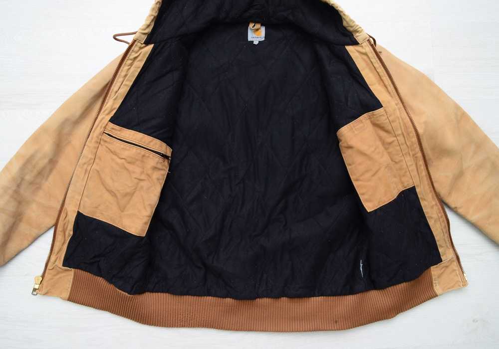 Carhartt Vintage Carhartt Hooded Workwear Bomber … - image 7