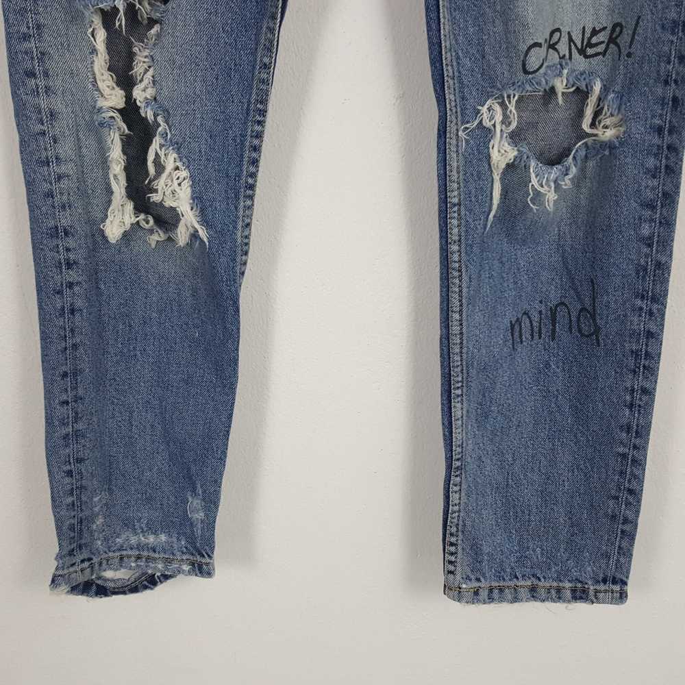 Distressed Denim × Vintage × Zara Vintage Zara Ma… - image 3