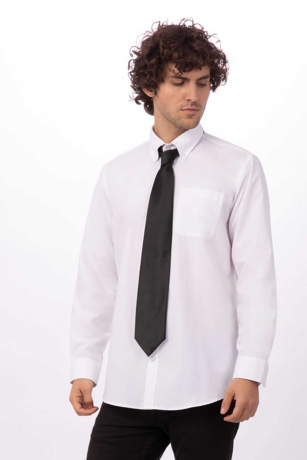 Chef Works Unisex Solid Dress Tie (TSOL) - image 1