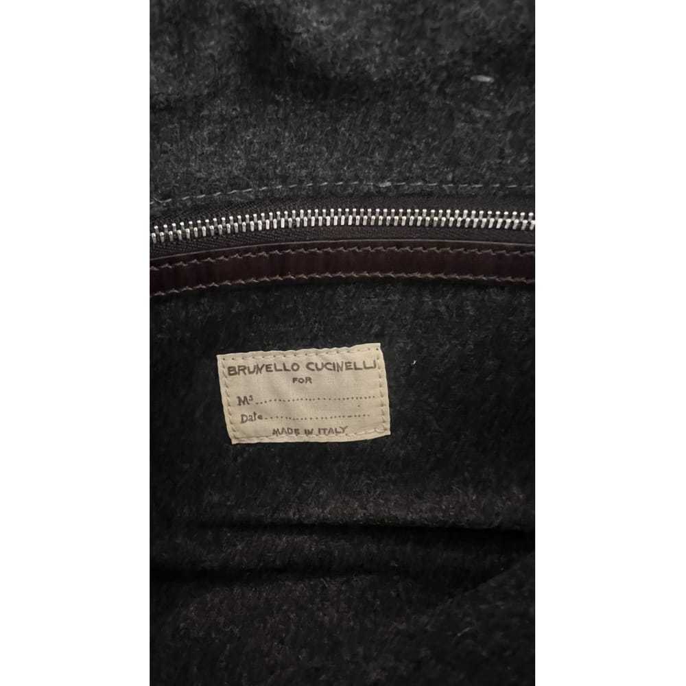 Brunello Cucinelli Leather clutch bag - image 6