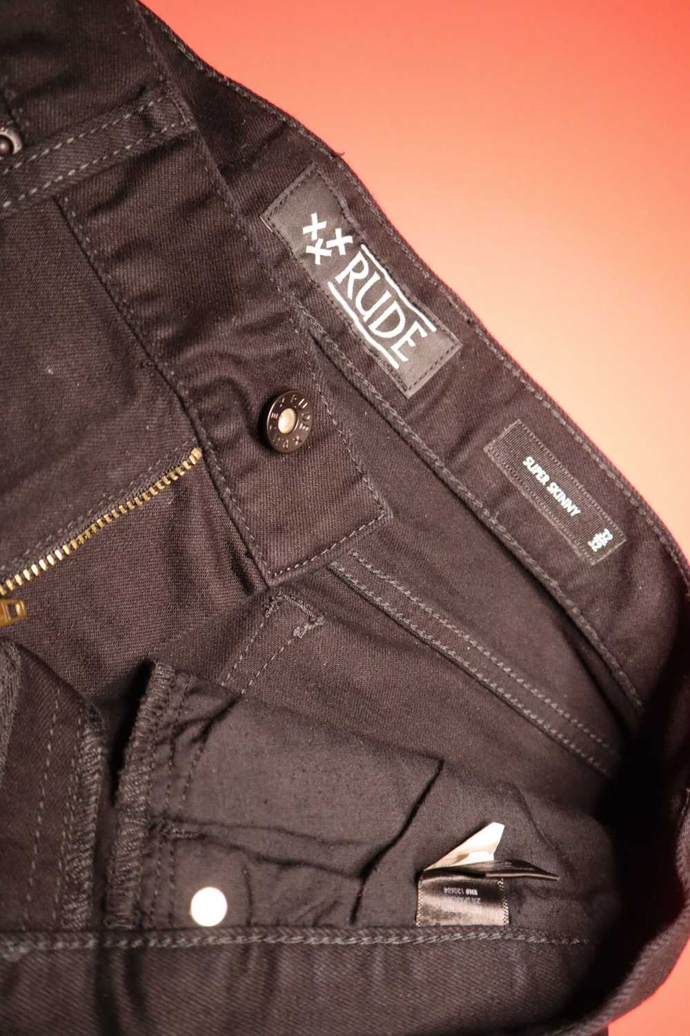 Rude Rude Black Super Skinny Jeans - image 2