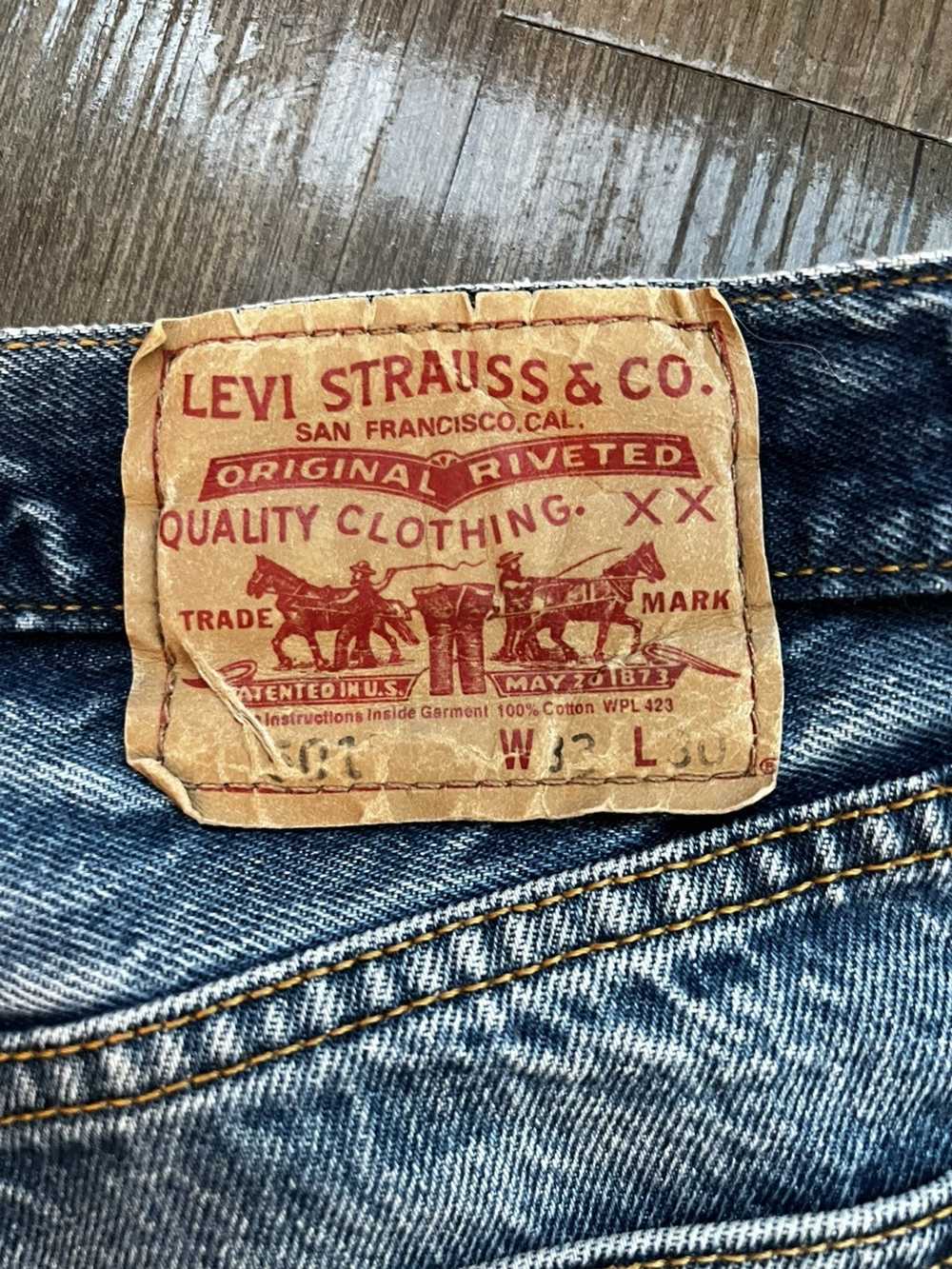 Levi's × Vintage Vintage Levi 501 Denim - image 6