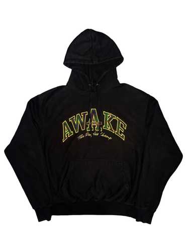 Awake × Streetwear AWAKE PLAID COLLEGE LOGO HOODIE