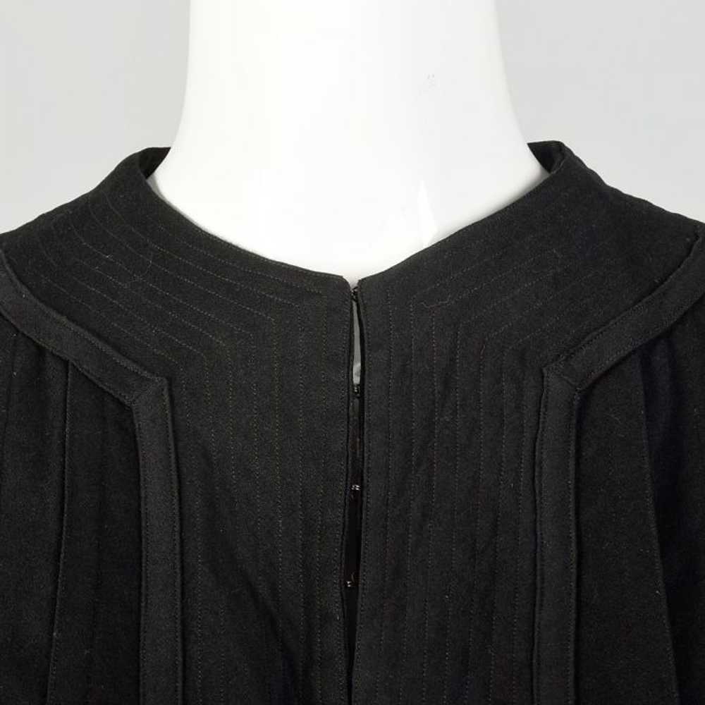 Small 1910s Pleated Coat Black Edwardian - image 11