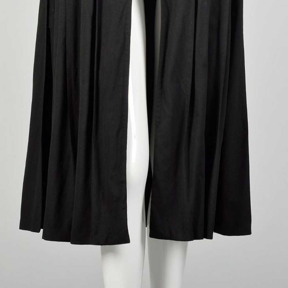 Small 1910s Pleated Coat Black Edwardian - image 7