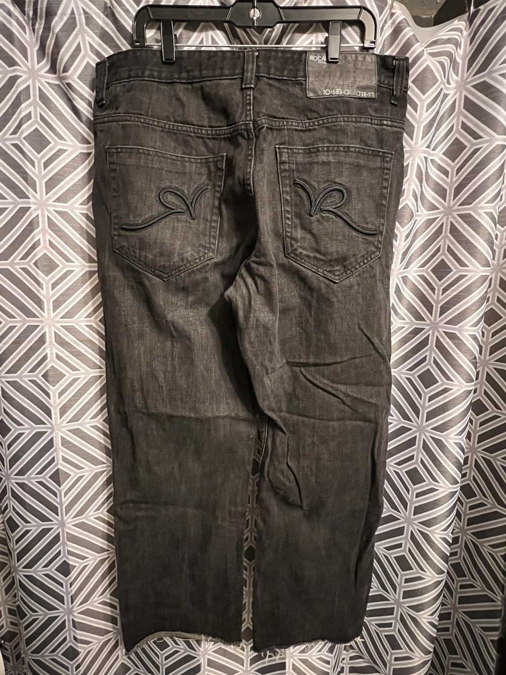 Rocawear Vintage Rocawear Y2K Raw Hem Denim Jeans - image 4