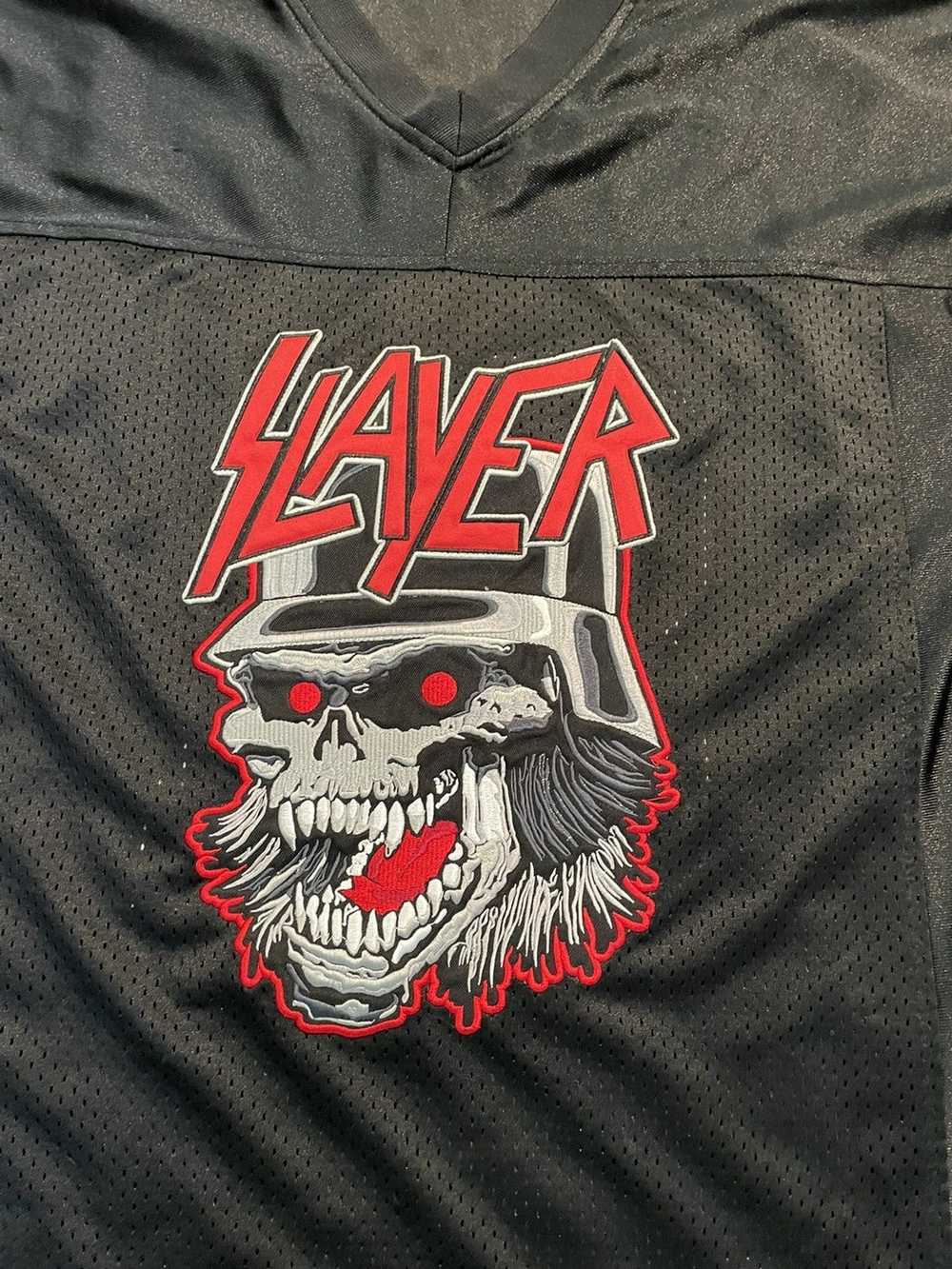 Jersey × Slayer × Vintage Slayer Rare Hockey Bask… - image 2