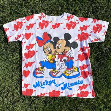Retro 90s Disney Mickey and Friends Characters Squad Shirt - Teeholly