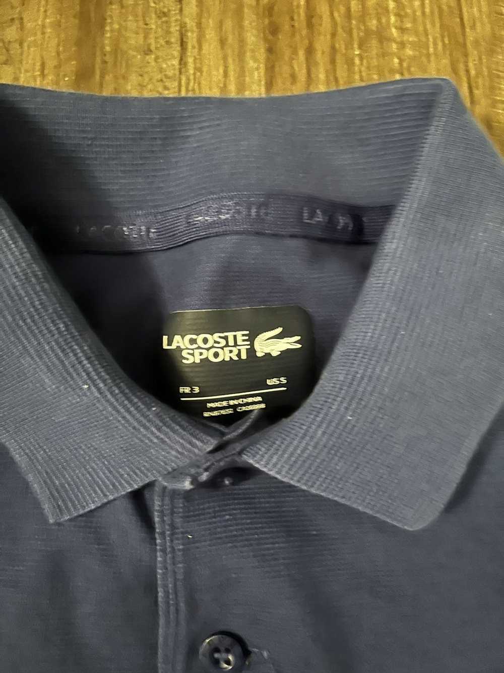 Lacoste × Streetwear × Vintage Lacoste collared s… - image 3