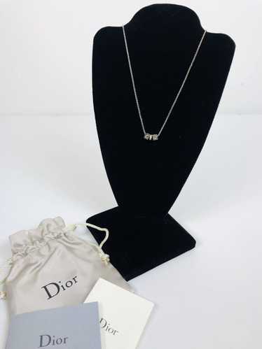 Dior Dior dice logo necklace
