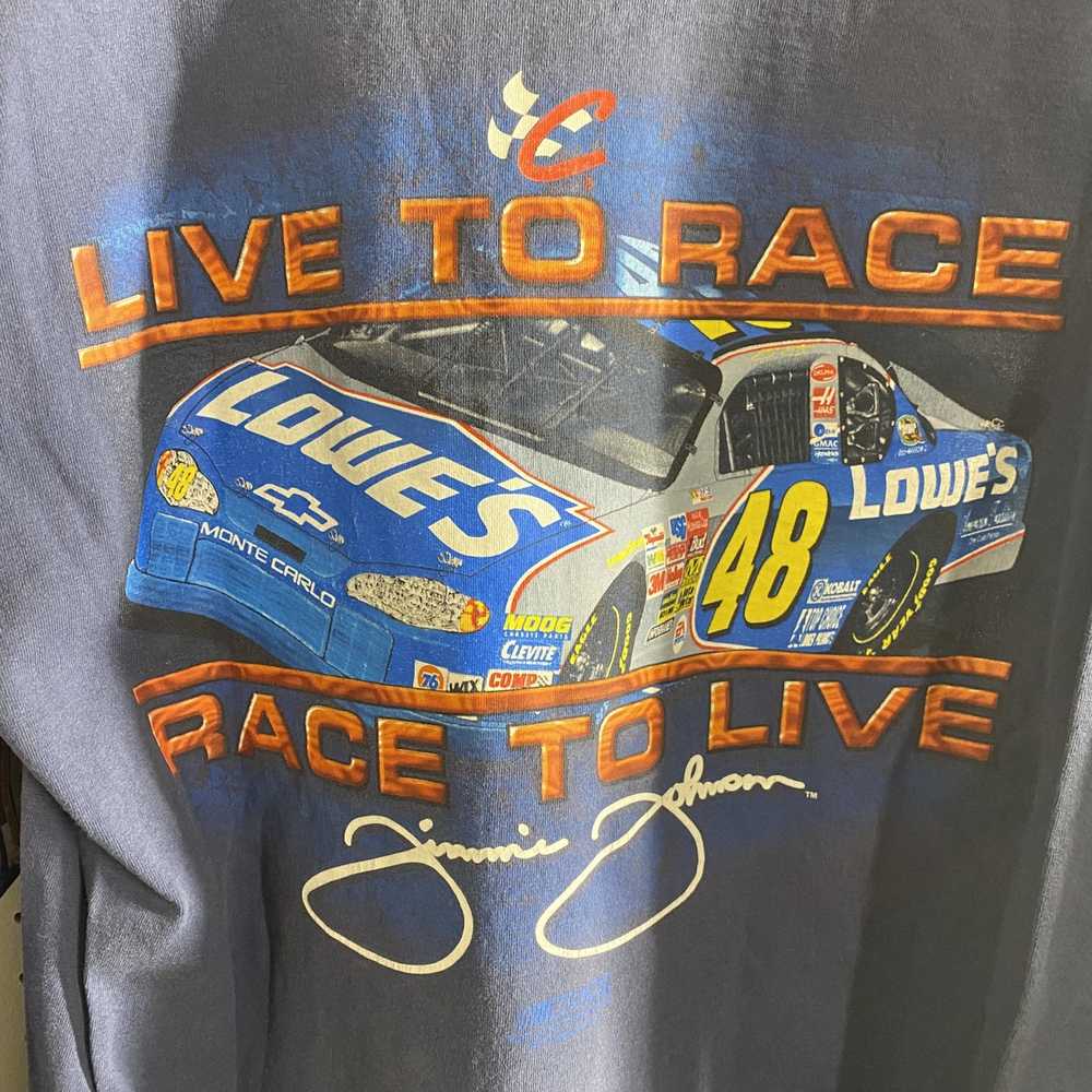 00s Jimmie Johnson Shirt Vintage 48 Monte Carlo Car Racing 