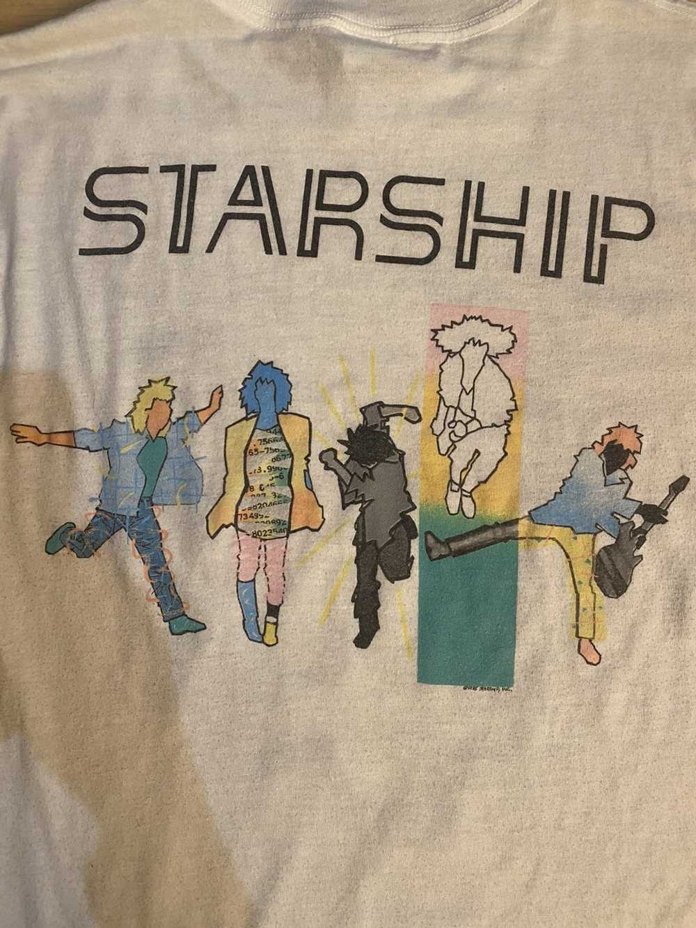 80年代ヴィンテージ STARSHIP HOOPLA TOUR Tシャツミュージシャン ...