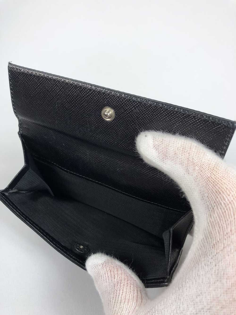 Prada Prada tessuto nero nylon bifold wallet - image 5