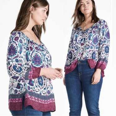 Lucky Brand LUCKY BRAND | Lucille Floral Paisley … - image 1