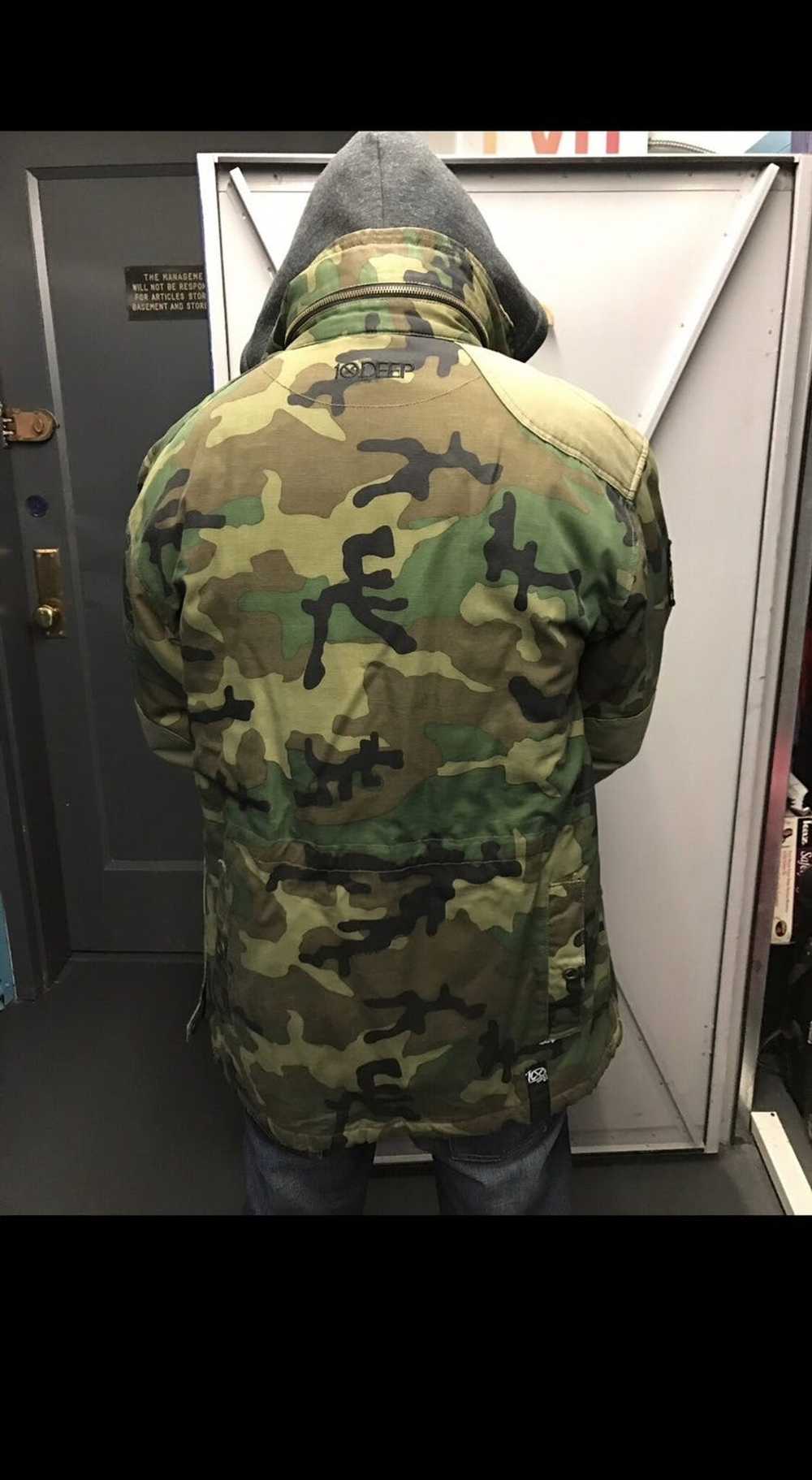 10 Deep 10 Deep Camo Field Parka/Jacket - image 1