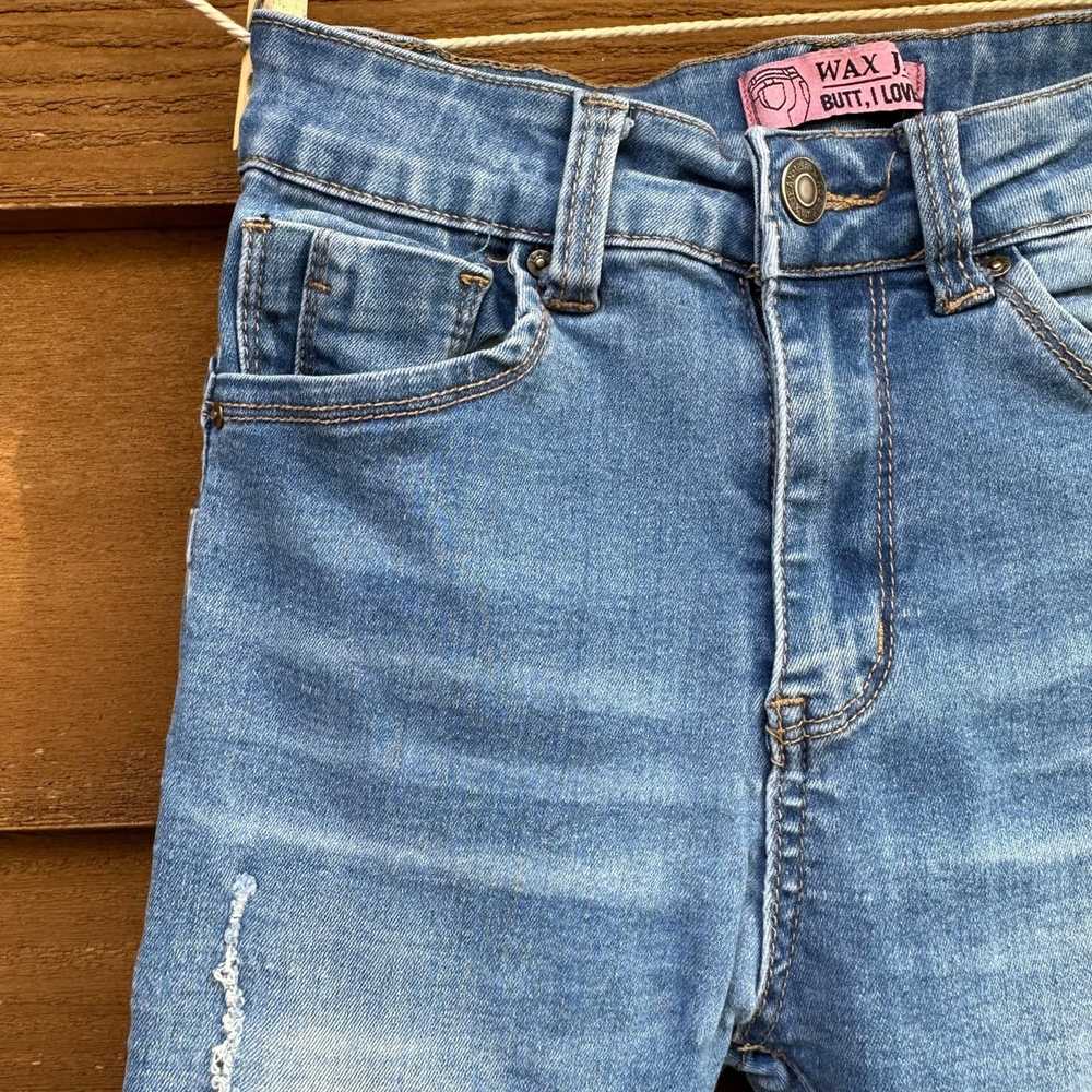 Other Wax Jeans 'Butt I Love you' Distressed Skin… - image 5