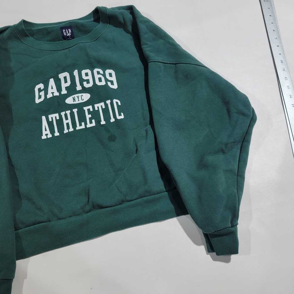 Gap × Streetwear × Vintage 90's cropped Gap Sweat… - image 4