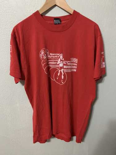 ShopExile Porcupine Basketball Shirt 80s Tshirt Sports Graphic Tee Spike It Grey Ringer Tee Shirt Retro Vintage Tee Medium