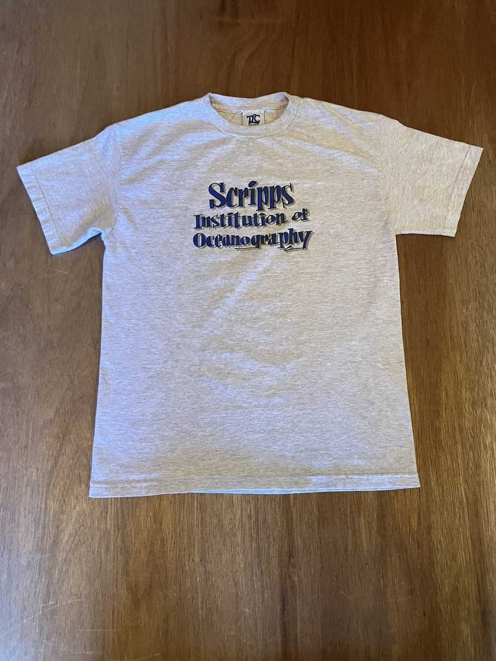 Scripps Institute of Oceanography adult Tee in Natural-Small