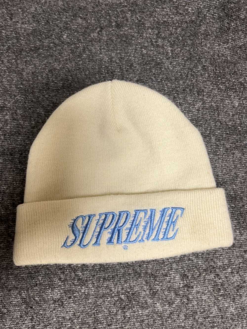 Supreme Supreme Crossover Beanie (Natural) - image 1