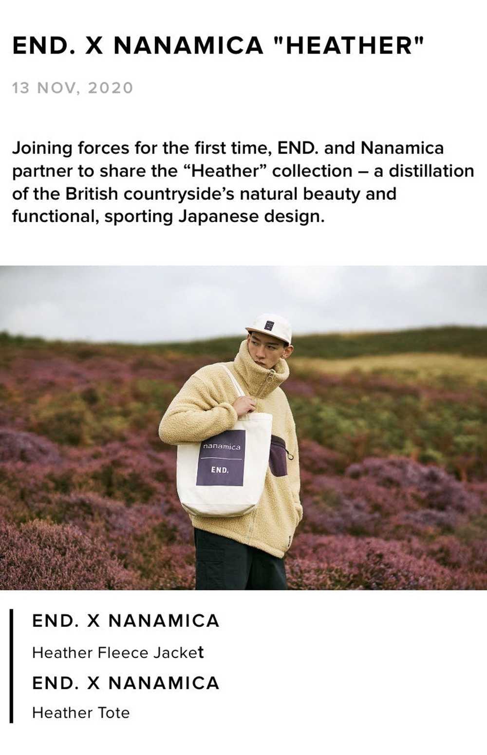 END × Japanese Brand × Nanamica *RARE* Nanamica x… - image 8