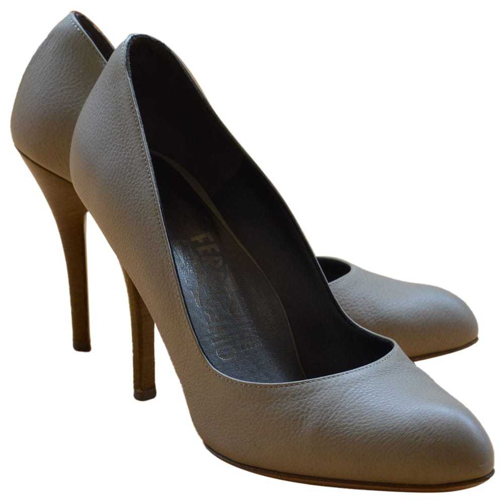 Salvatore Ferragamo Leather heels - image 1